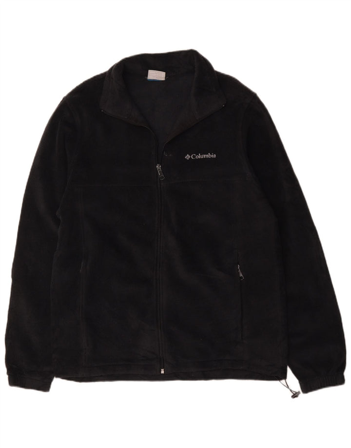 Columbia Ανδρικό Fleece Jacket UK 38 Medium Black Polyester