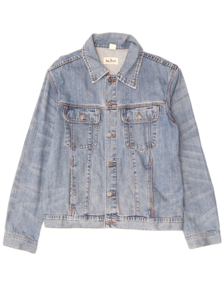 JOHN BANER Ανδρικό Τζιν Μπουφάν UK 44 2XL Μπλε Βαμβακερό