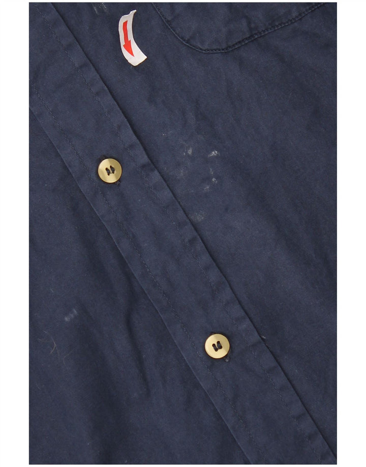 Σκεφτείτε Pink Ανδρικό πουκάμισο XL Navy Blue Cotton