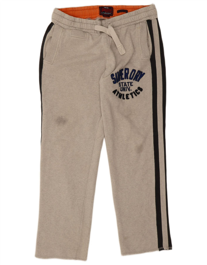 Ανδρική αθλητική φόρμα Superdry Graphic Παντελόνι Γκρι Βαμβακερό