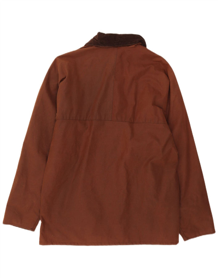 Ανδρικό κερωμένο βαμβακερό μπουφάν Oxford UK 38 Medium Brown