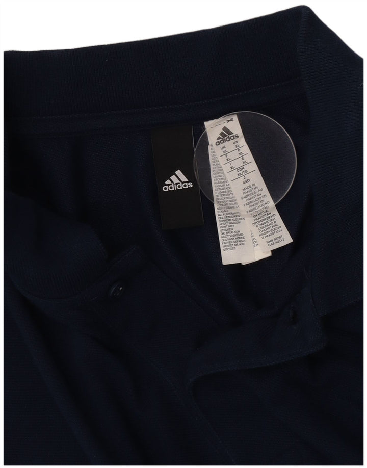 Ανδρικό πουκάμισο Adidas Polo XL Navy Blue
