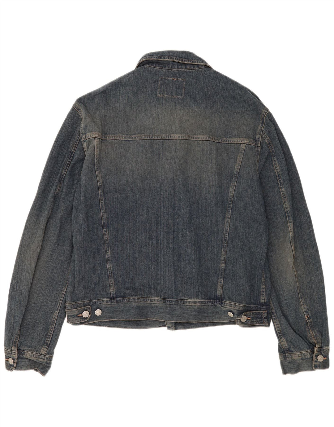 Ανδρικό τζιν μπουφάν Sisley UK 42 XL Μπλε βαμβακερό