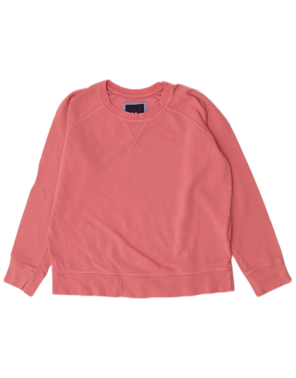 Γυναικείο φούτερ Crew Clothing Jumper UK 12 Ροζ Βαμβακερό μεσαίο