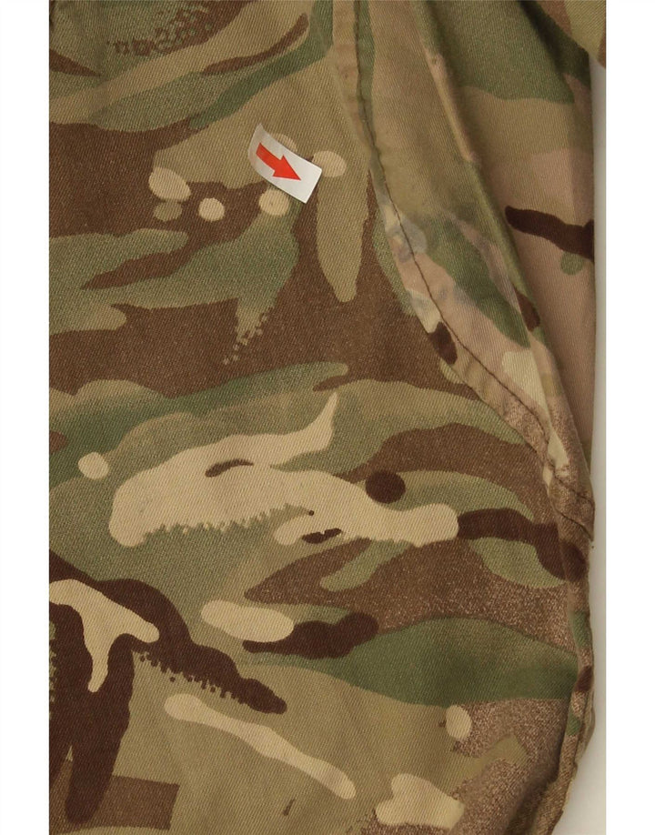Vintage Ανδρικό ίσιο παντελόνι Cargo W30 L32 Khaki Camouflage Polyester