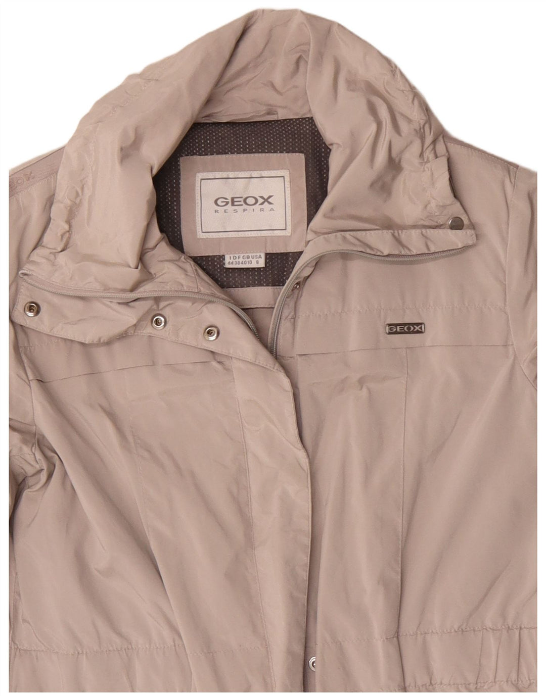 Γυναικεία καμπαρντίνα Geox UK 10 Small Beige Polyester