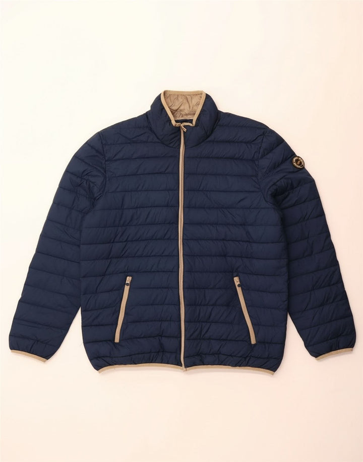 Lotto Γυναικείο μπουφάν UK 20 2XL Navy Blue Polyester