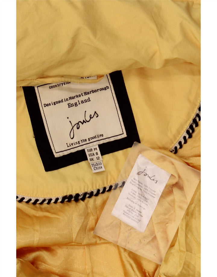 JOULES Γυναικείο Αδιάβροχο UK 12 Medium Yellow Polyester