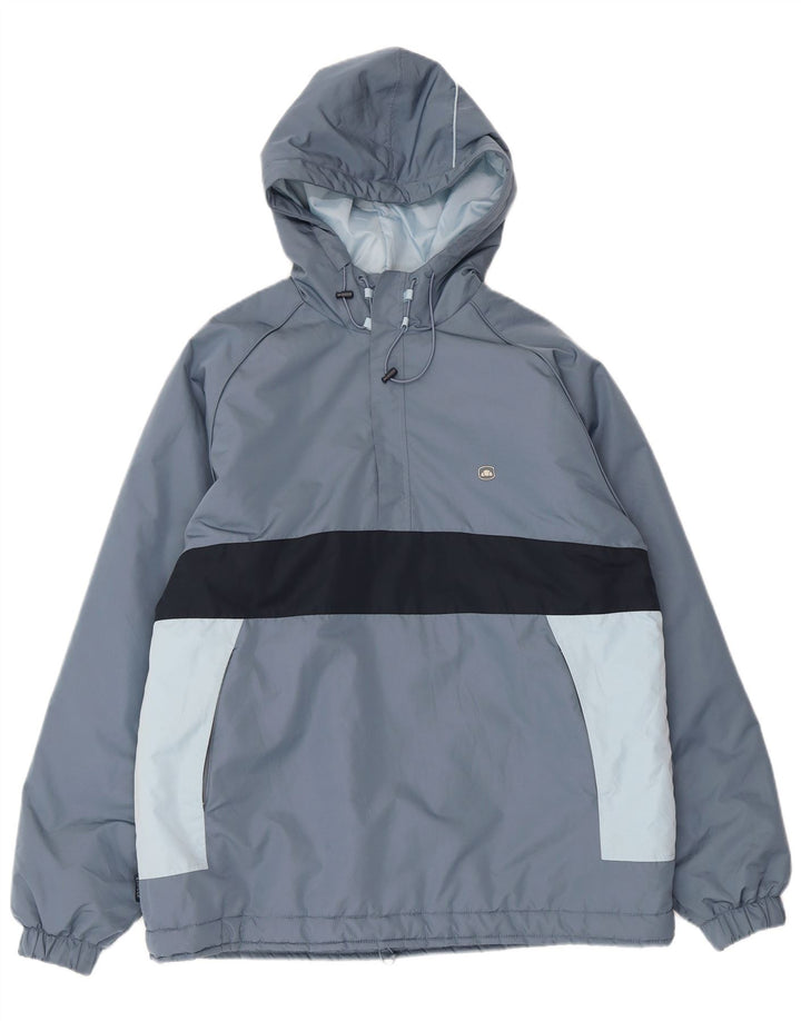 Ανδρικό μπουφάν Anorak Ellesse με κουκούλα UK 38 Medium Grey Colorblock Polyester