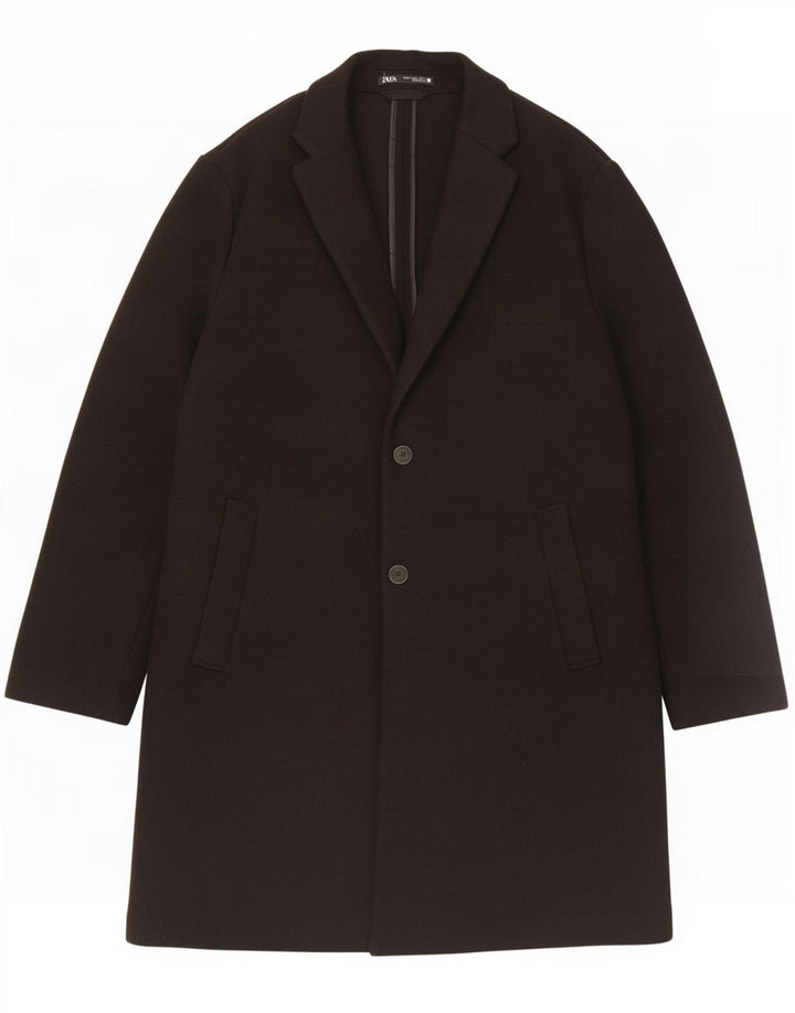 Zara Ανδρικό Πανωφόρι UK 42 XL Μαύρο
