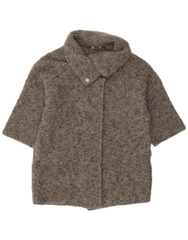 Liu Jo Γυναικείο πουλόβερ Longline Cardigan UK 10 Small Grey Modern
