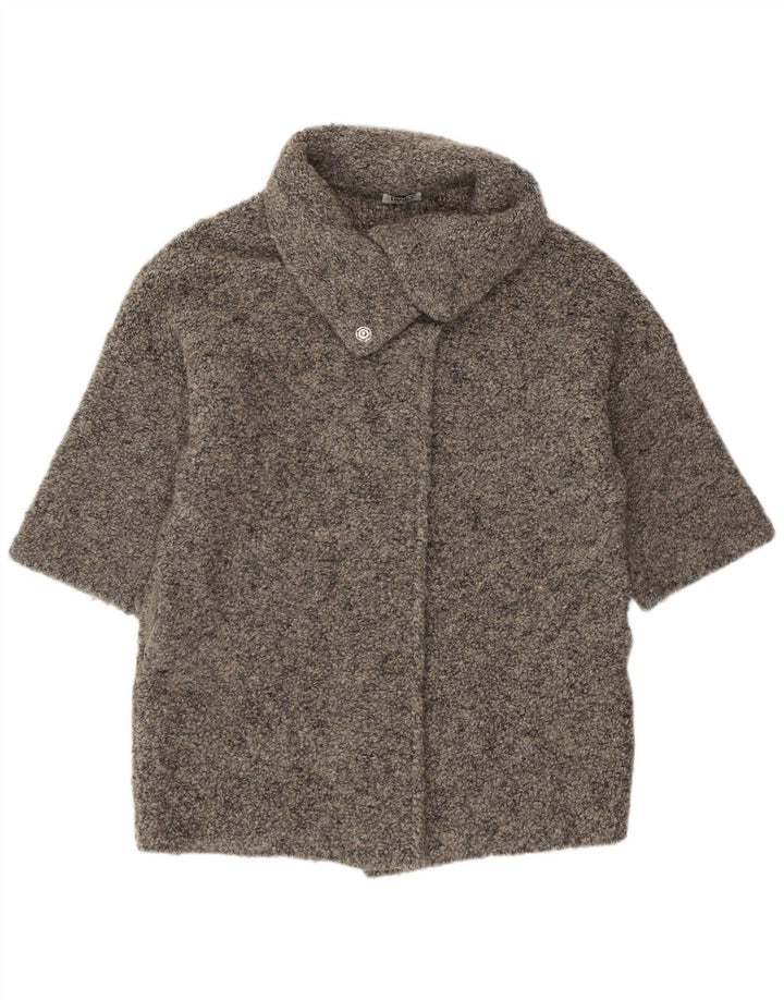 Liu Jo Γυναικείο πουλόβερ Longline Cardigan UK 10 Small Grey Modern