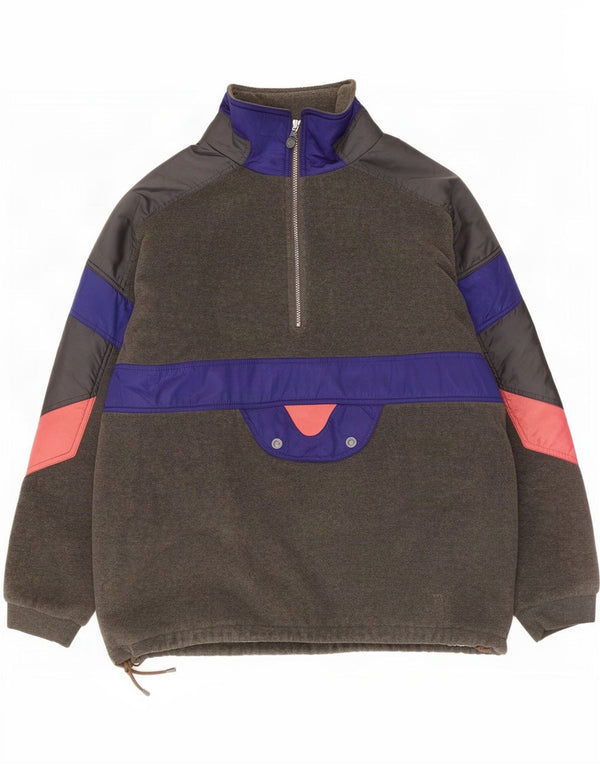 Klepper Ανδρικό φερμουάρ με φερμουάρ Fleece Jumper 2XL Γκρι πολυεστέρας