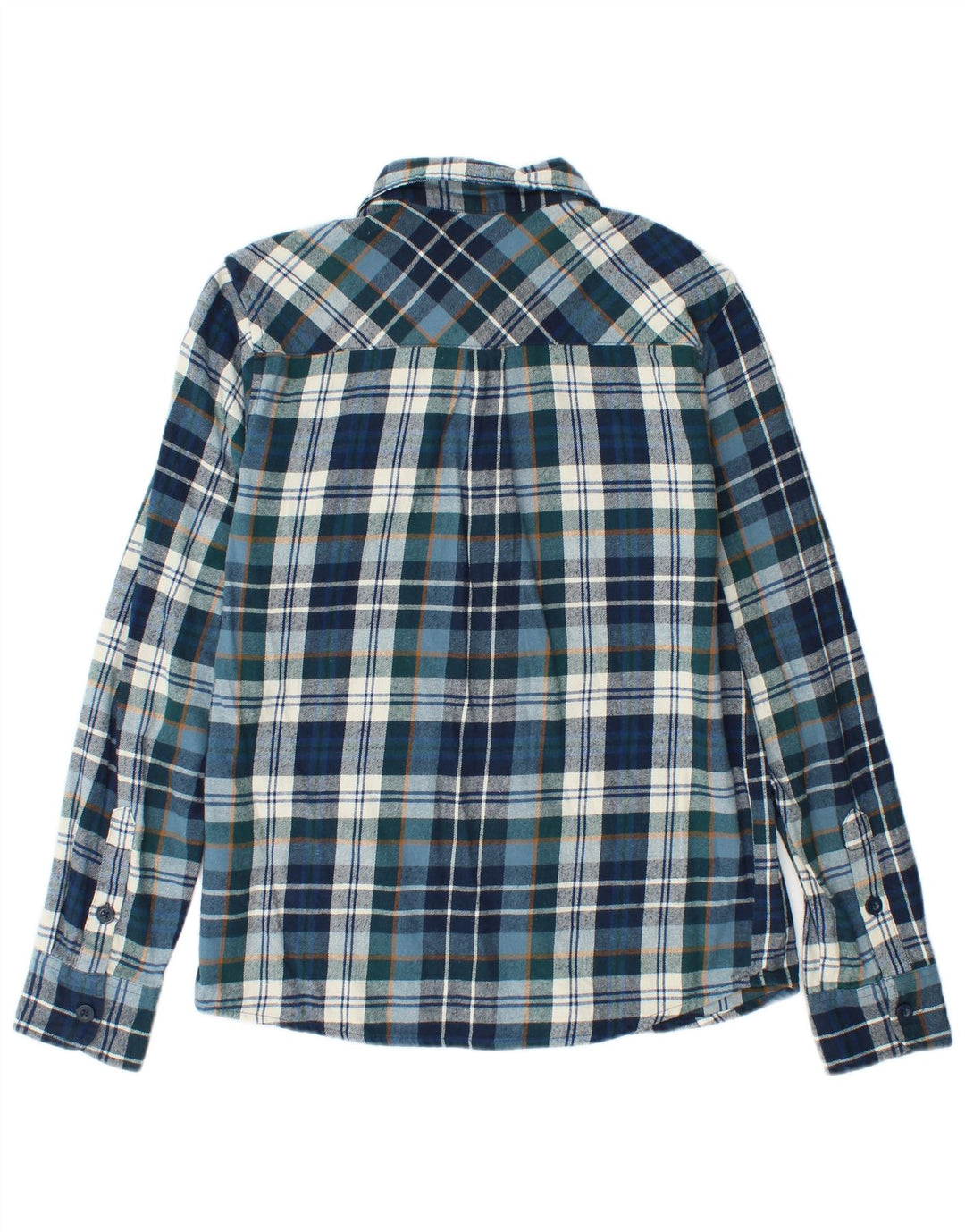 Ανδρικό φανελένιο πουκάμισο Mountain Warehouse Small Blue Check Cotton