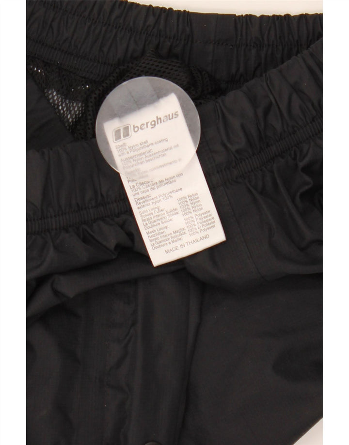 Γυναικεία φόρμα BERGHAUS Παντελόνι UK 12 Medium Black Nylon