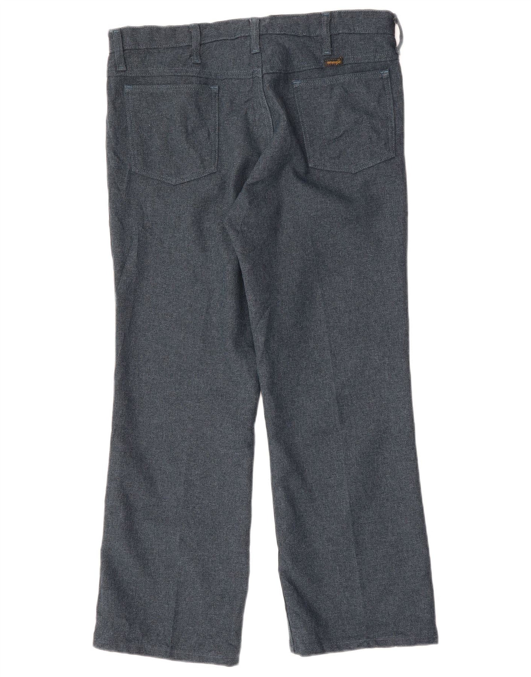 Ανδρικό ίσιο casual παντελόνι WRANGLER W36 L29 Navy Blue Polyester