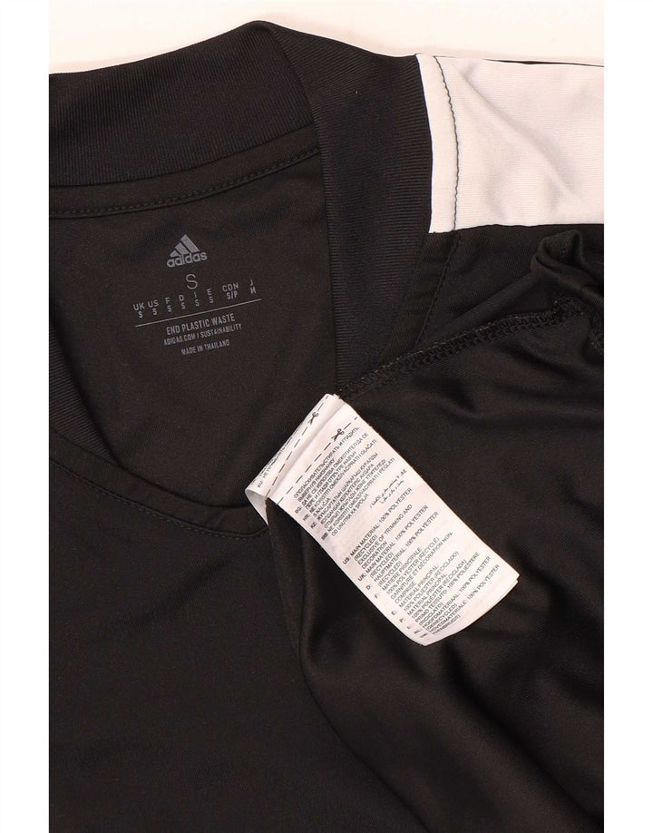 Adidas Ανδρικό T-Shirt Aeroready Top Small Black Colourblock Πολυεστέρας