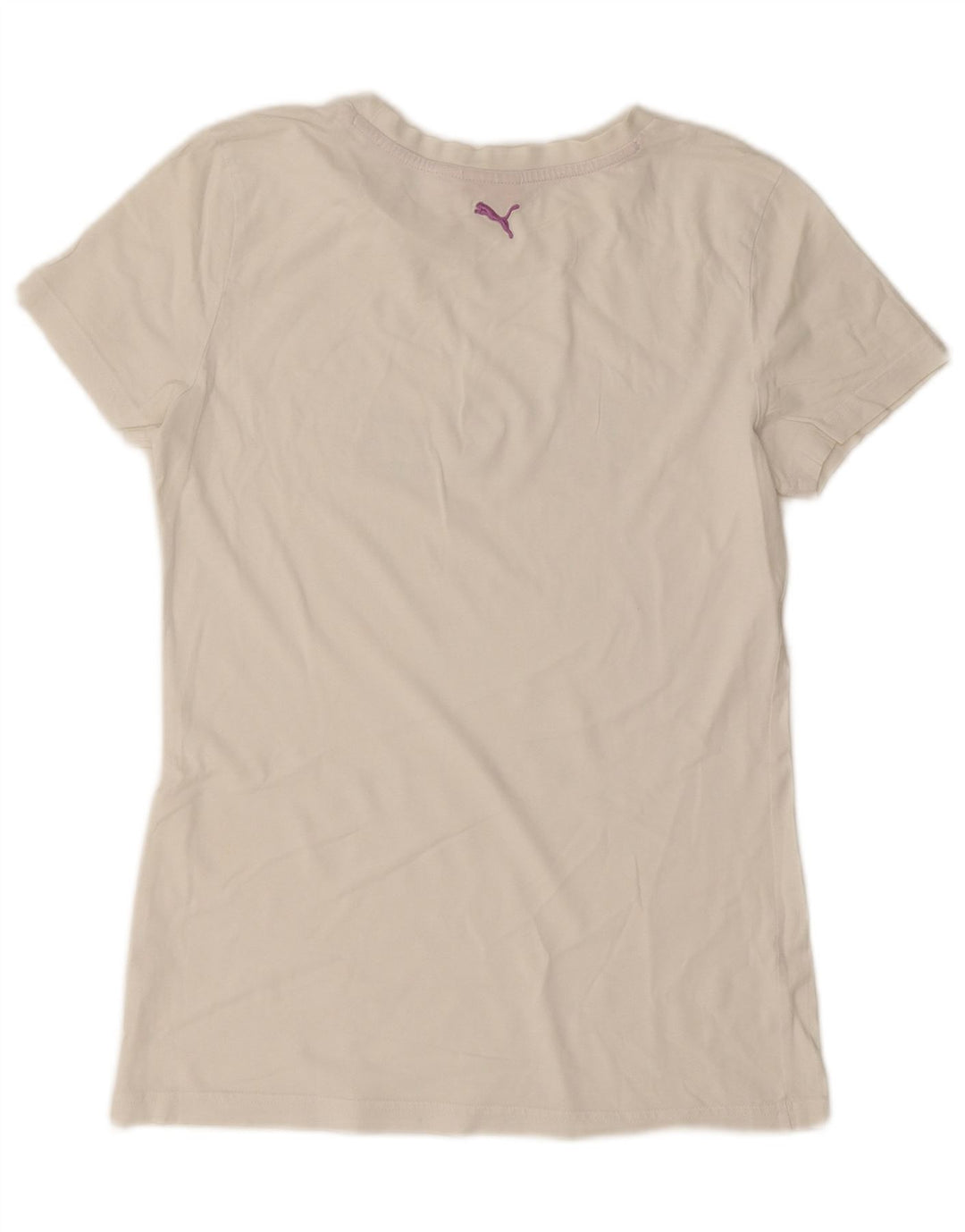 Γυναικείο γραφικό μπλουζάκι Puma UK 16 Large Off White