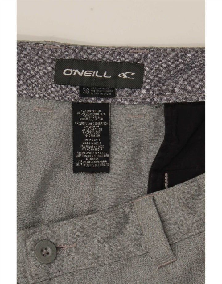 O'Neill Ανδρικό σορτς Chino W36 Large Grey Check Polyester