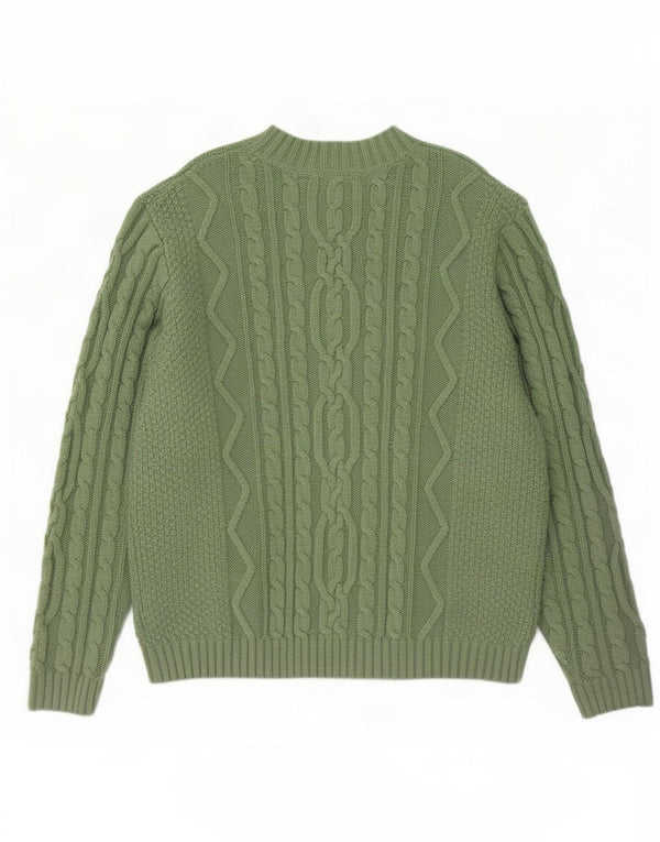 Ανδρικό πουλόβερ Asos Crew Neck Jumper XL Πράσινο Ακρυλικό
