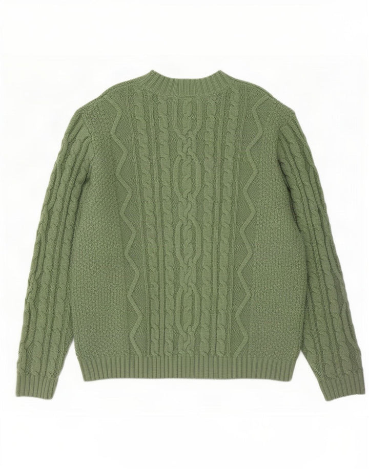Ανδρικό πουλόβερ Asos Crew Neck Jumper XL Πράσινο Ακρυλικό