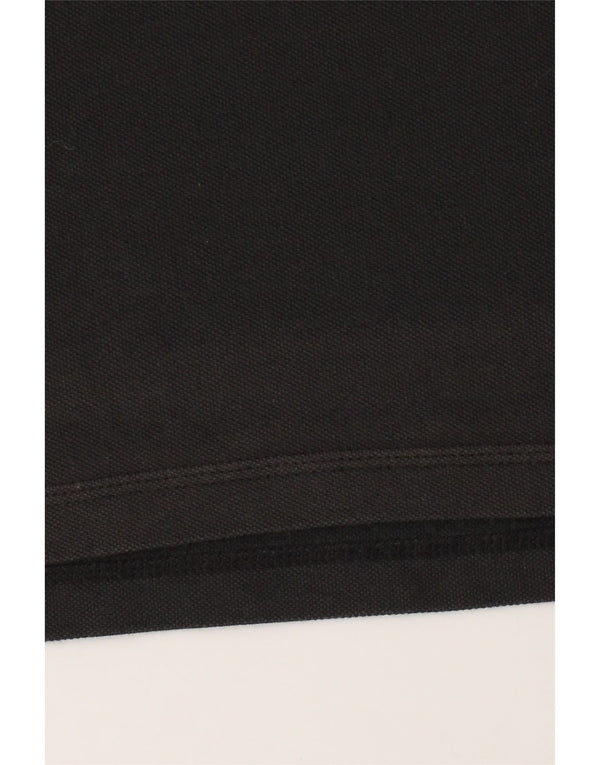 Ανδρικό πουκάμισο Adidas Climalite Polo XL Μαύρο βαμβακερό