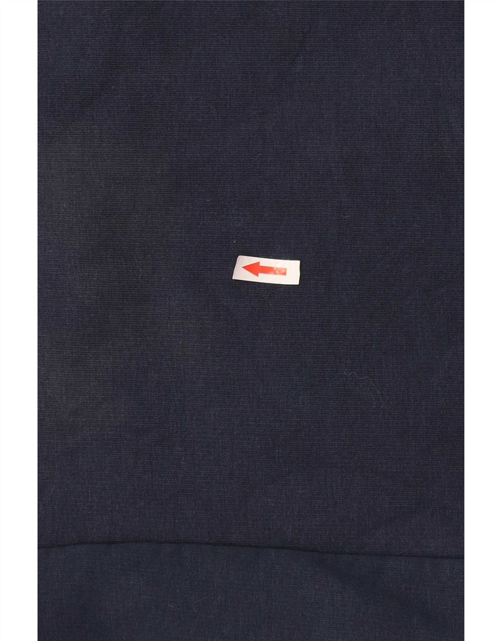 Crew Clothing Γυναικεία φούτερ με λαιμό με κουμπιά Jumper UK 12 Medium Navy Blue