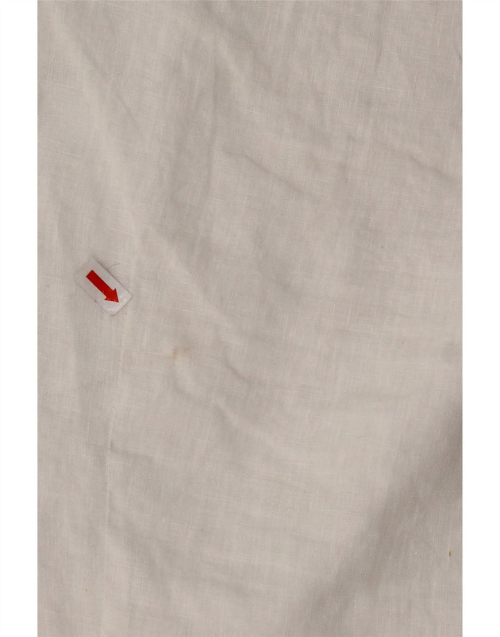 NARACAMICIE Γυναικεία Αμάνικη Μπλούζα Τοπ UK 8 Small White