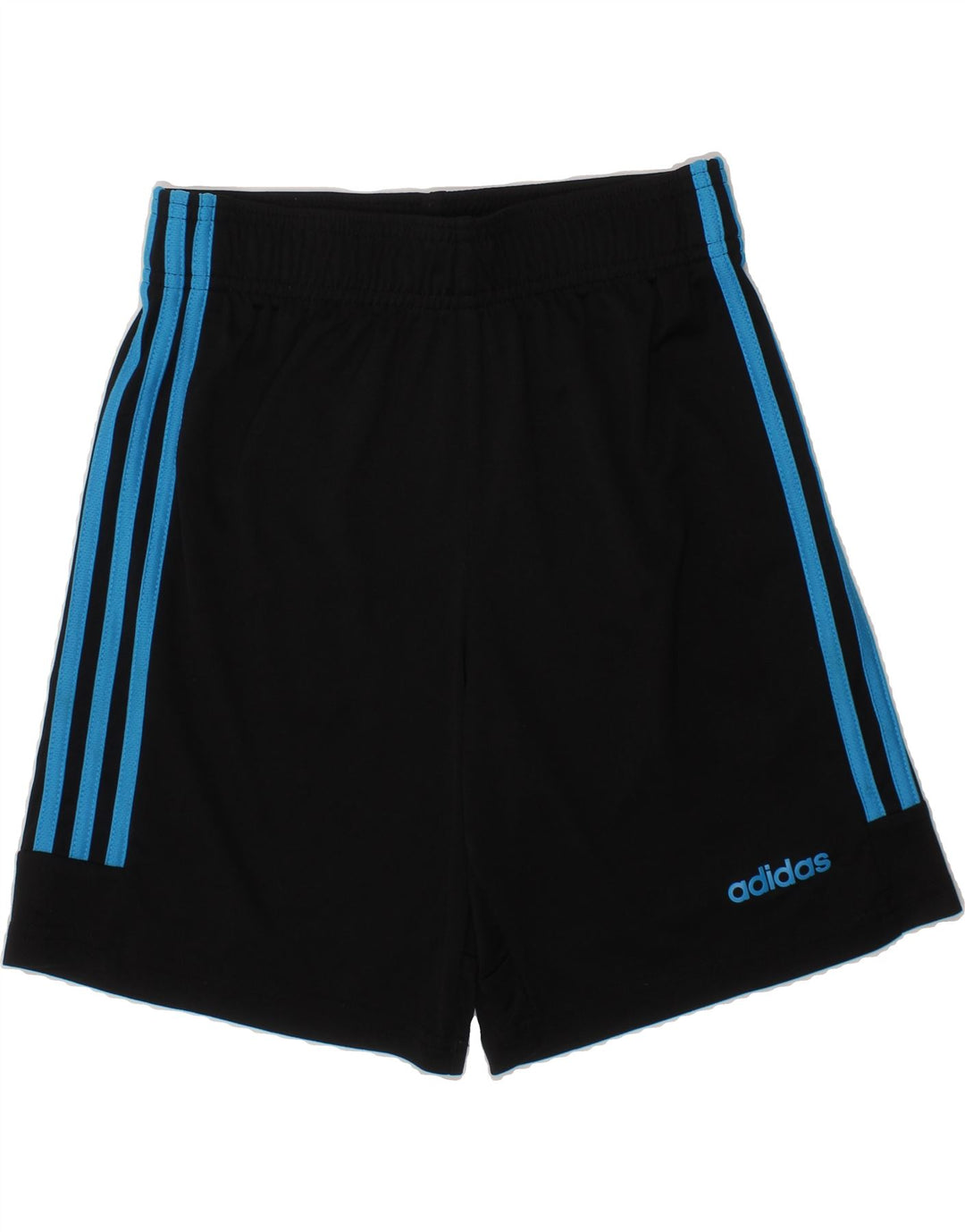ADIDAS Boys Climalite Sport Shorts 11-12 Years Black Polyester Vintage Adidas and Second-Hand Adidas from Messina Hembry 