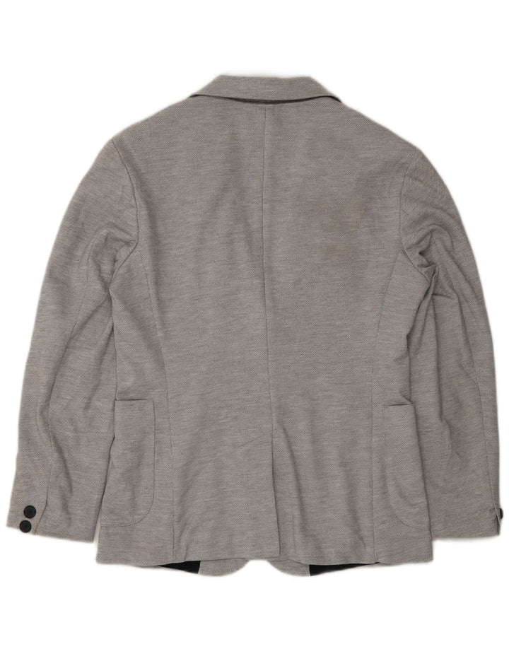 Zara Ανδρικό μπλέιζερ μπουφάν με 2 κουμπιά UK 36 Small Grey