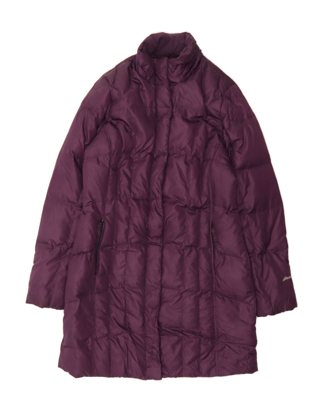 EDDIE BAUER Womens Padded Coat UK 14 Medium Purple Vintage Eddie Bauer and Second-Hand Eddie Bauer from Messina Hembry 