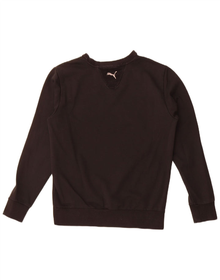 Ανδρικό γραφικό φούτερ Puma Jumper Μεσαίο μαύρο βαμβακερό