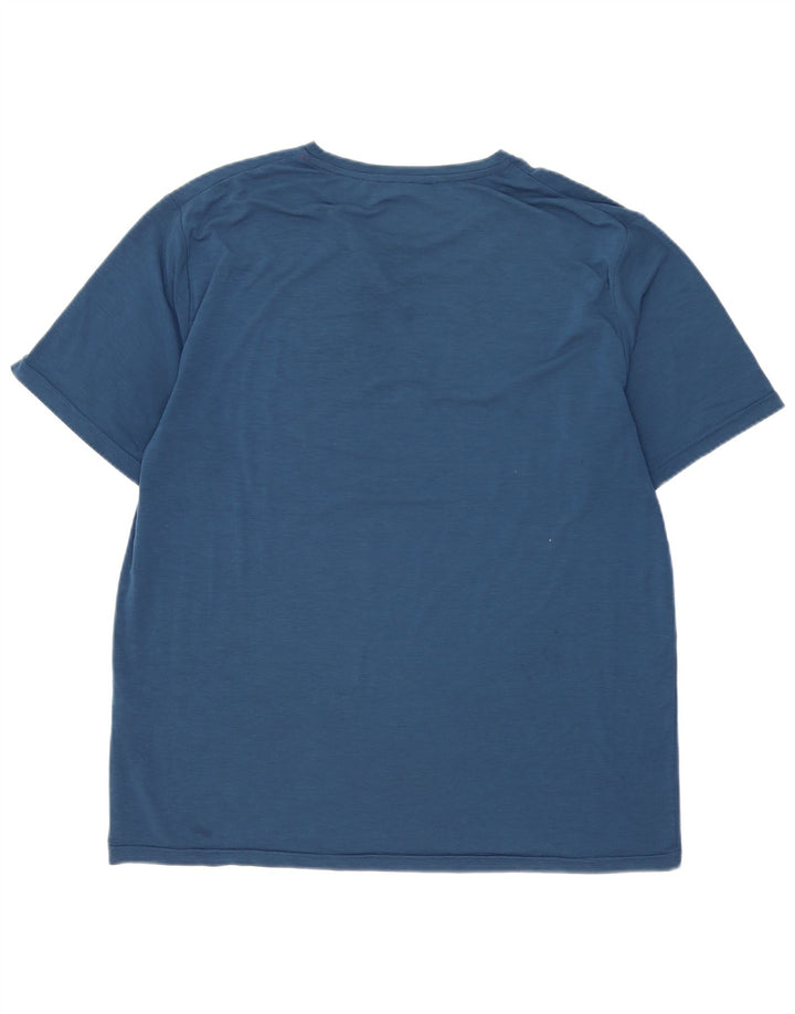 Rohan Ανδρικό T-Shirt Top Large Navy Blue Polyester