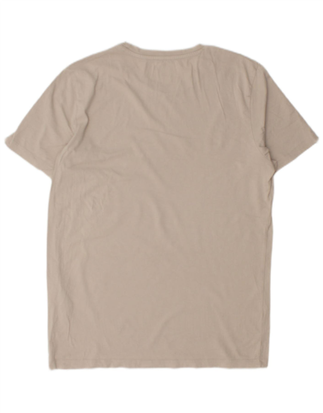 Ανδρικό T-Shirt JACK & JONES Τοπ μεσαίο μπεζ βαμβακερό