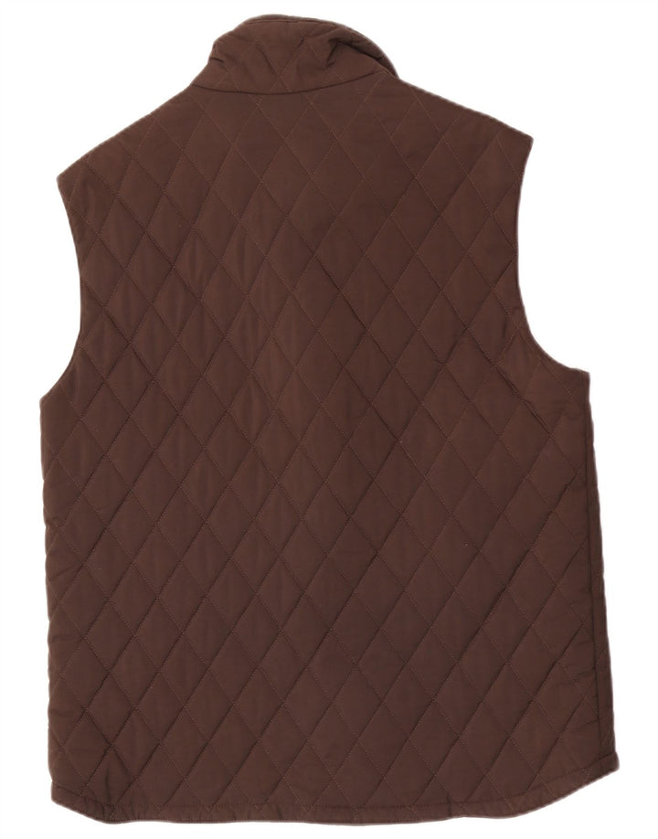 Arcadia Ανδρικό Καπιτονέ Gilet UK 38 Μεσαίο Καφέ
