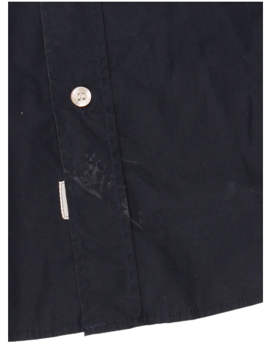 Ανδρικό στρατιωτικό πουκάμισο Blauer, μεγάλο μπλε ναυτικό βαμβακερό