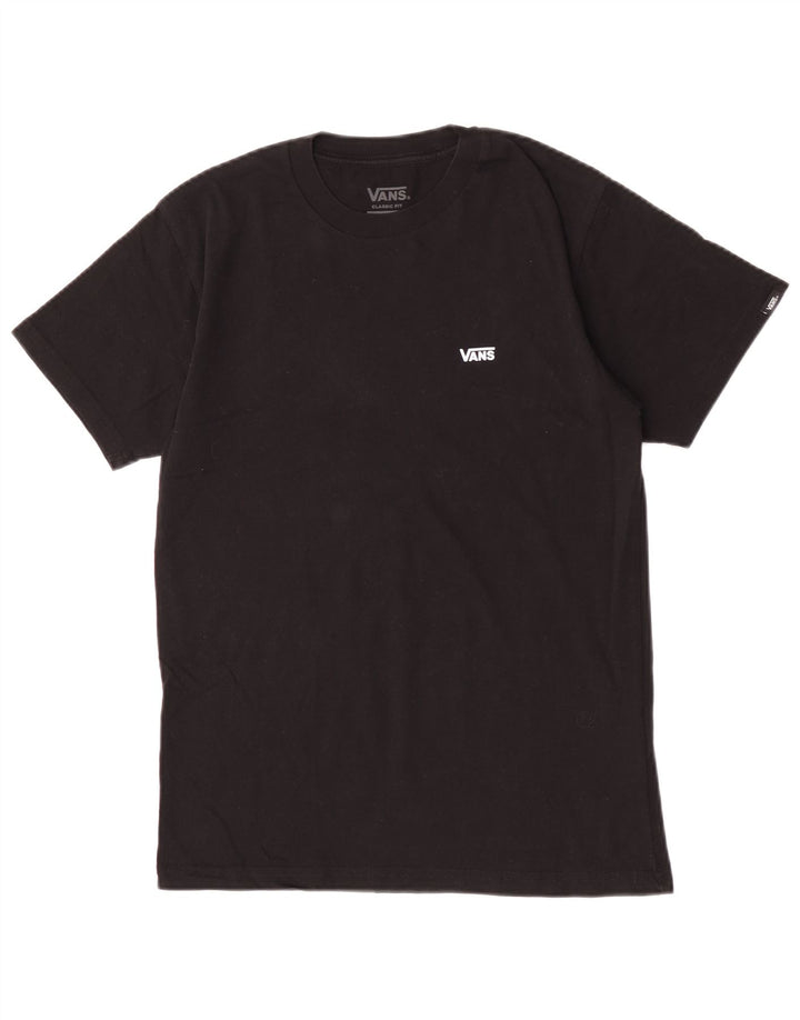Ανδρικό μπλουζάκι Vans Classic Fit Top Μικρό μαύρο βαμβακερό