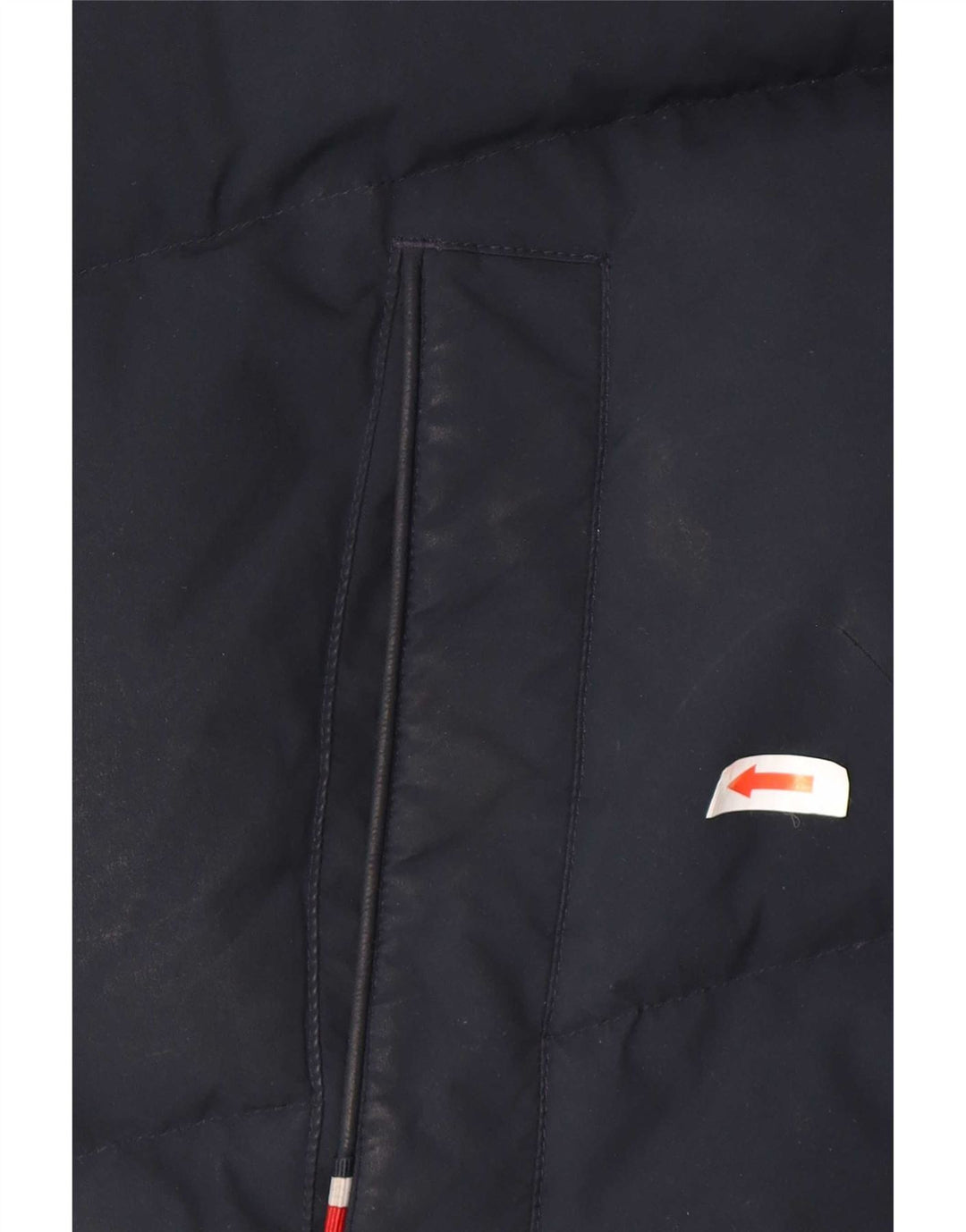 Tommy Hilfiger Ανδρικό μπουφάν με κουκούλα UK 38 Medium Navy Blue Polyester