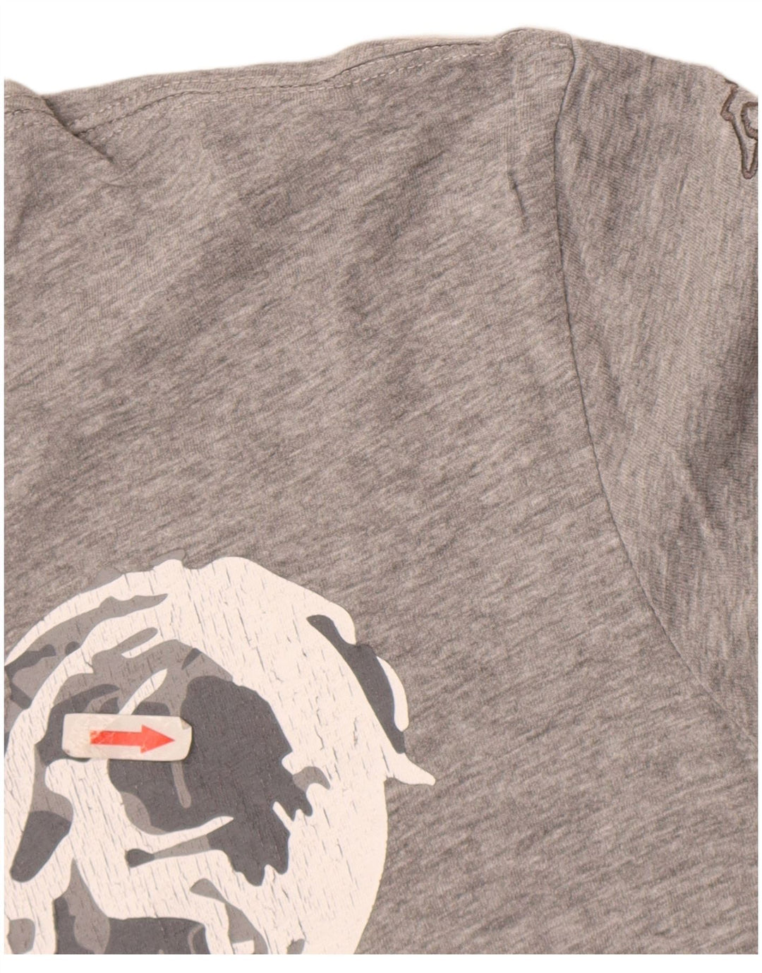 Ανδρικό γραφικό T-Shirt Kappa Top Large Grey