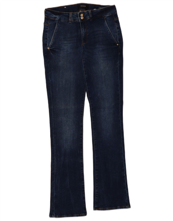 Guess Womens Jade Bootcut Jeans W26 L31 Blue