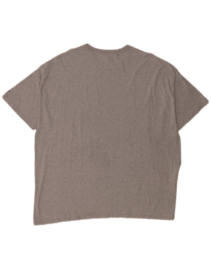 Russell Athletic Mens Baylor Bears Γραφικό T-Shirt Top 3XL Γκρι βαμβακερό