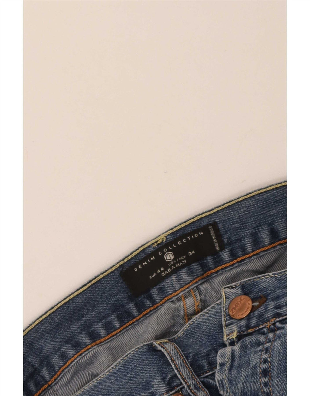 Zara Ανδρικό τζιν ίσιο EU 44 Large W34 L29 Blue