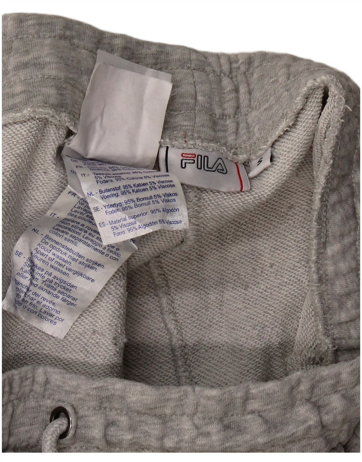 Ανδρική αθλητική φόρμα FILA Παντελόνι Joggers Μικρό βαμβακερό γκρι