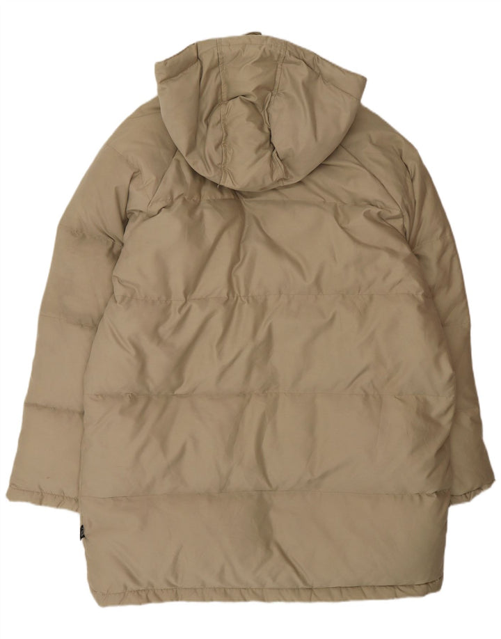 Sergio Tacchini Ανδρικό παλτό με κουκούλα UK 40 Large Beige Polyester