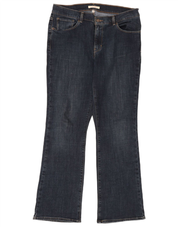 Γυναικείο τζιν LEVI'S Classic Bootcut US 12 Μεγάλο W31 L30 Μπλε βαμβακερό