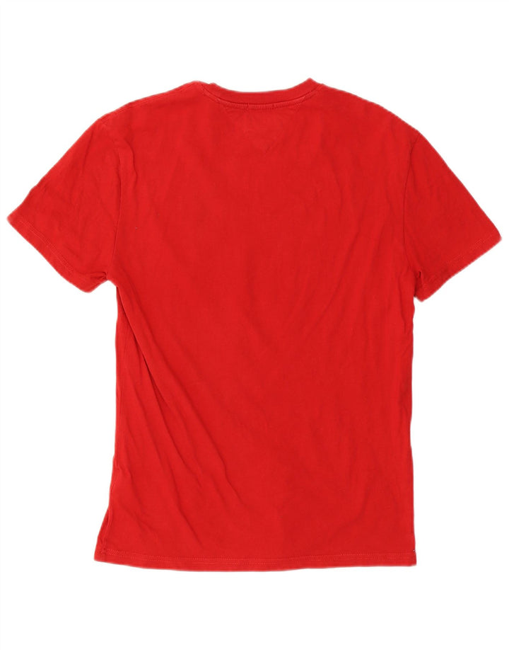 Tommy Hilfiger Ανδρικό T-Shirt Regular Fit Top Small Red