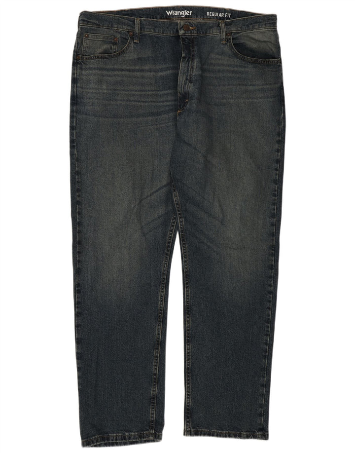 Ανδρικό τζιν ίσιο Wrangler Regular Fit W40 L30 Μπλε βαμβακερό
