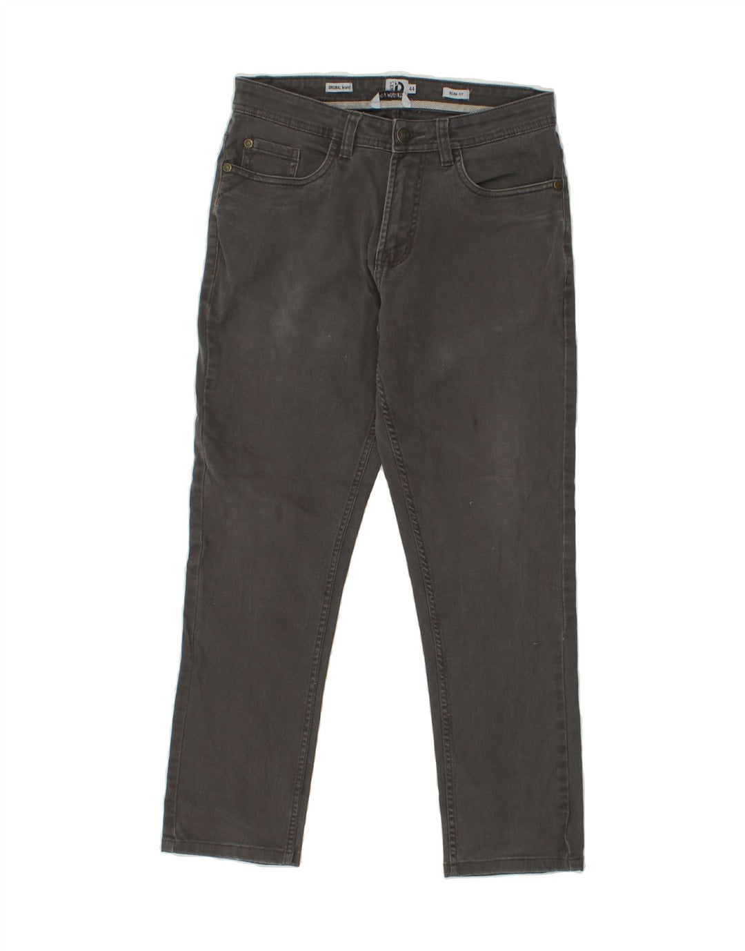 DACK'S Womens Slim Jeans IT 44 Medium W30 L26 Grey Cotton Vintage Dack's and Second-Hand Dack's from Messina Hembry 