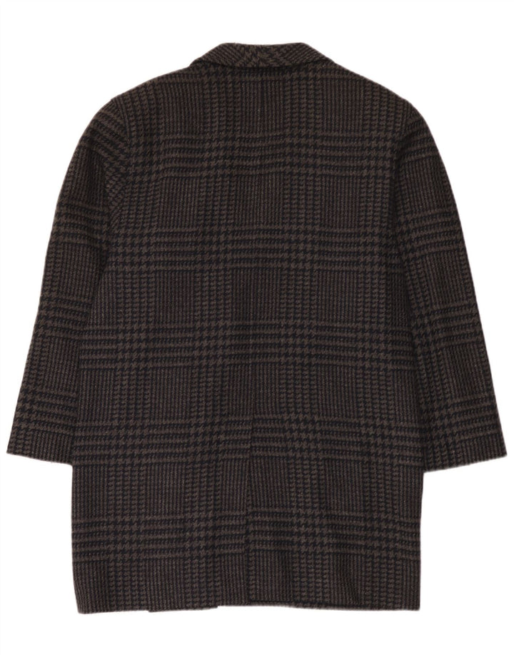 Γυναικείο παλτό Escada της Margaretha Ley με διπλό στήθος EU 40 Medium Grey