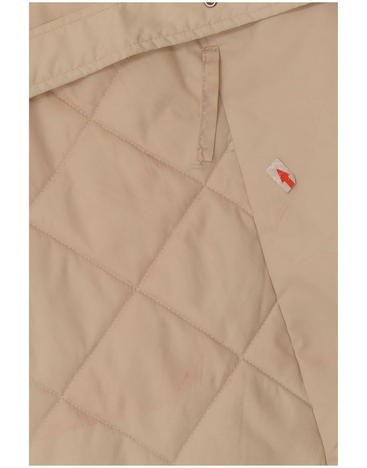 Slam γυναικείο καπιτονέ πανωφόρι UK 16 Large Off White Colourblock